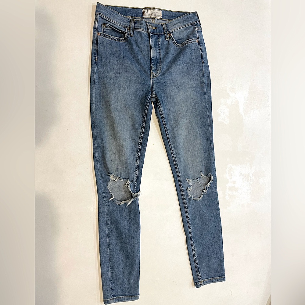 Free People Denim Skinny Jeans Size 27